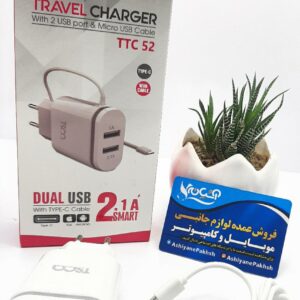 شارژرکامل 2پورت تسکو TTC52