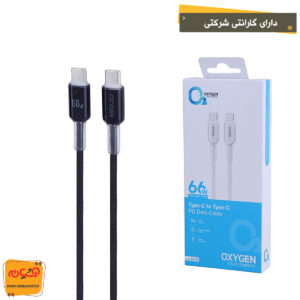 کابل 2سر تایپ سی OXYGEN LX-23