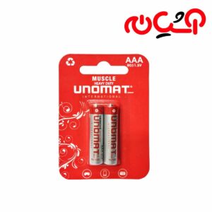 باتری نیم قلمی کارتی UNOMAT