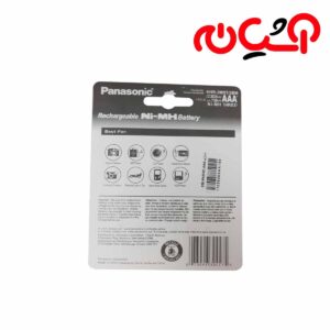 باتری نیم قلمی شارژی Panasonic 830 Mah