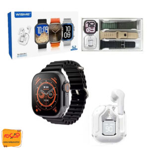 ساعت هوشمند و ایرپاد Wisme WS-X19 Ultra 3