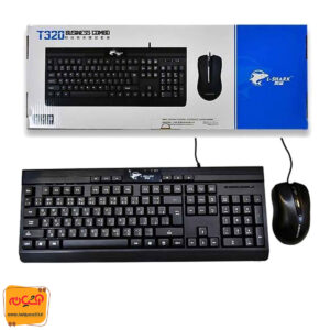 کیبورد و موس سیم دار L-SHARK T320