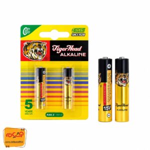 باتری نیم قلمی آلکالاین TIGER