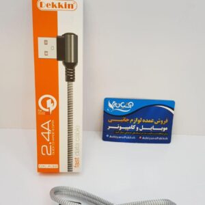 کابل آیفون اورجینال Dekkin سرچپقی