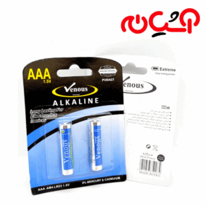 باتری نیم قلمی ALKALINE Venous